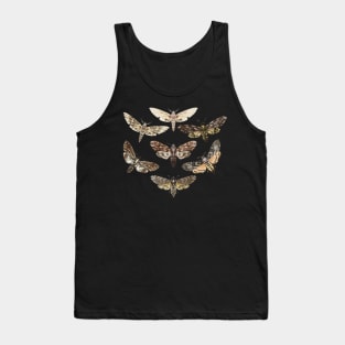 Vintage Moths Tank Top